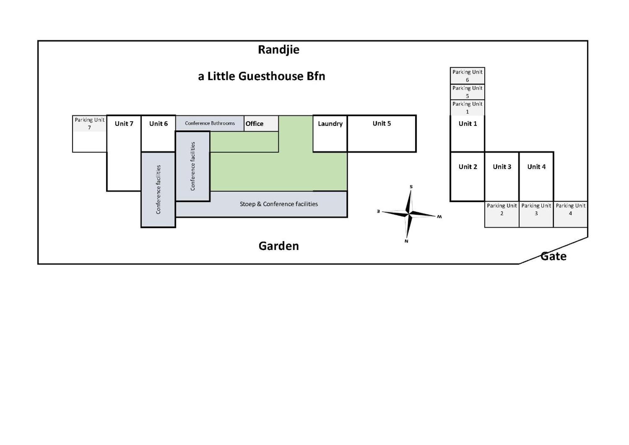 A Little Guesthouse Bloemfontein Luaran gambar